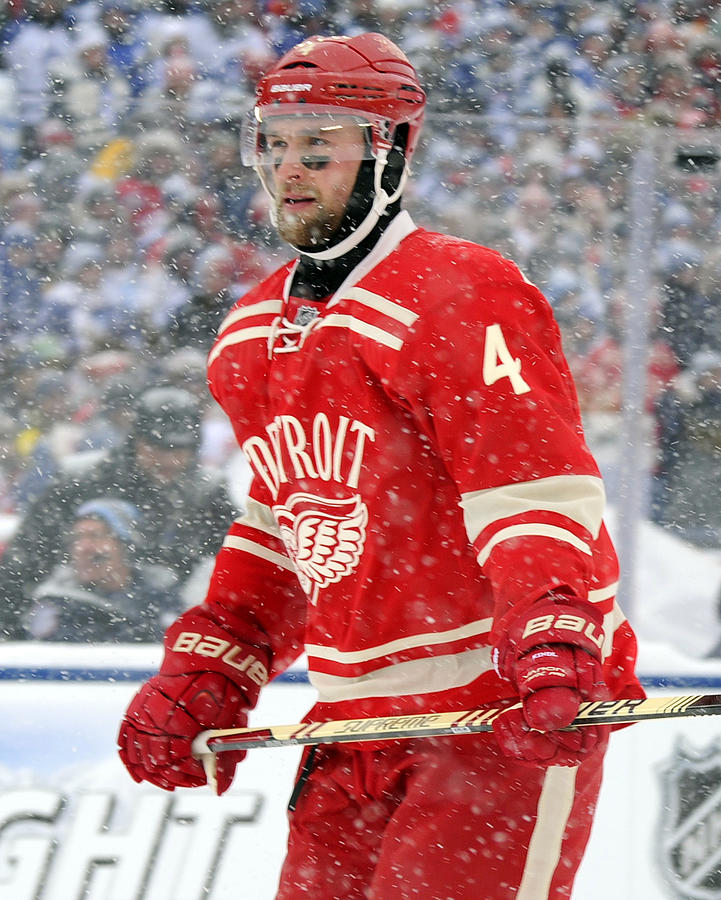 2014 Bridgestone NHL Winter Classic - Toronto Maple Leafs v Detroit Red Wings #5 Photograph by Graig Abel