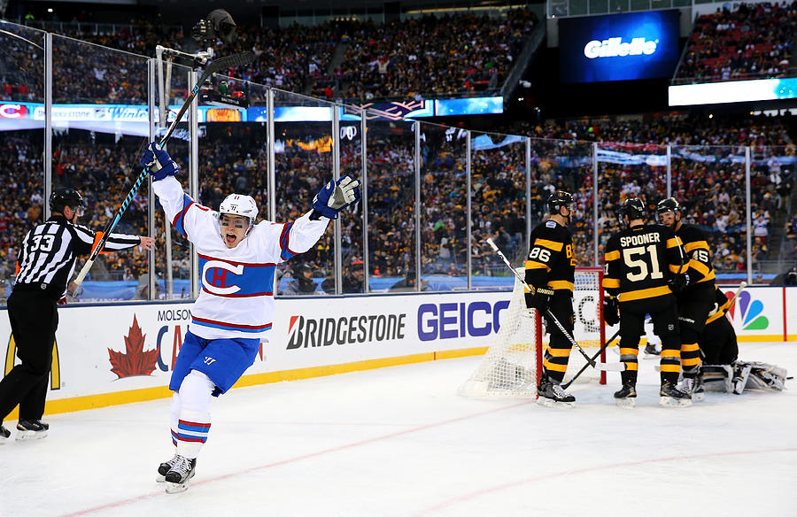2016 Bridgestone NHL Winter Classic - Montreal Canadiens v Boston Bruins #5 Photograph by Maddie Meyer