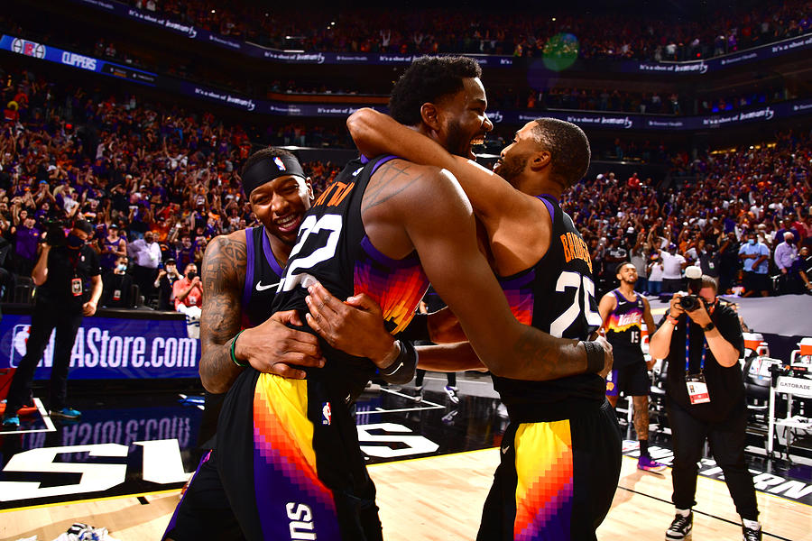 2021 NBA Playoffs - LA Clippers v Phoenix Suns #5 Photograph by Barry Gossage