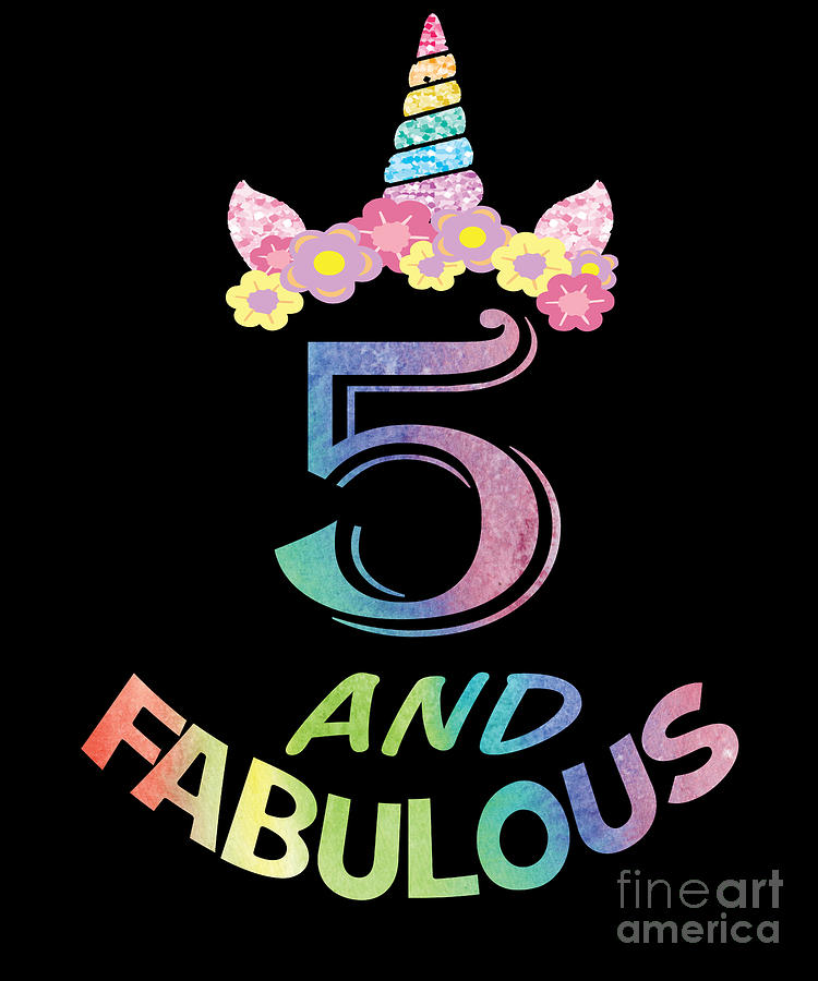 Women 50 Years Old And Fabulous Happy 50th Birthday print by Art Grabitees