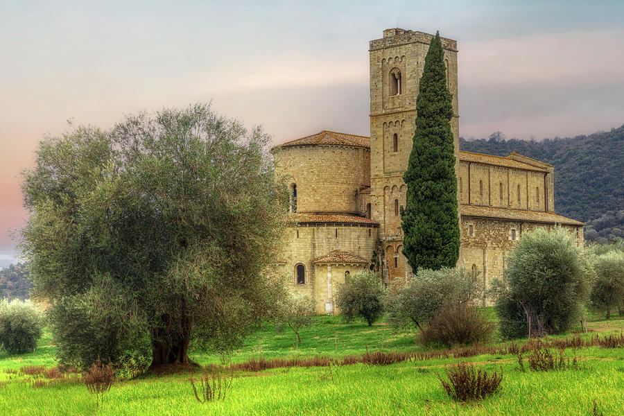 Abbey of SantAntimo - Tuscany - Italy #5 Photograph by Joana Kruse
