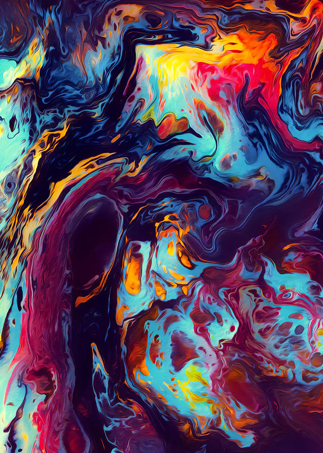 Abstract Abstract Painting Digital Art by Towery Hill Fine Art America