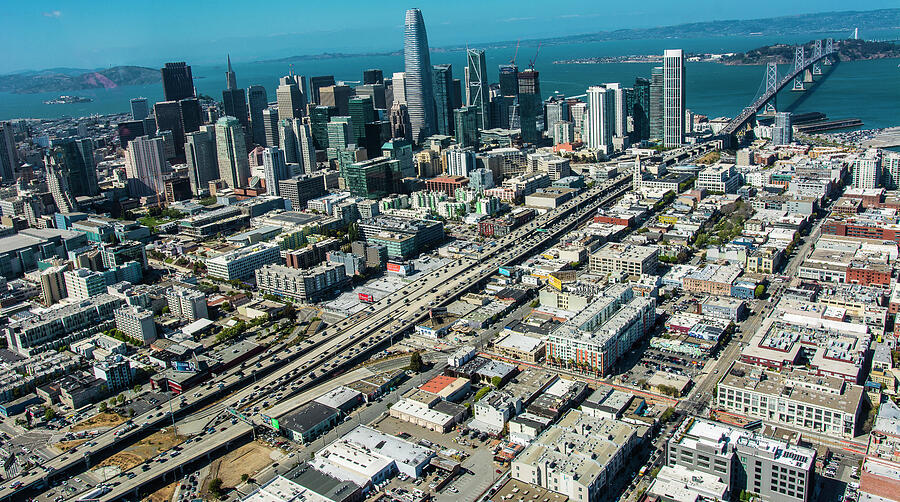 Aerial Dimensions San Francisco Photograph by David Perea - Fine Art ...