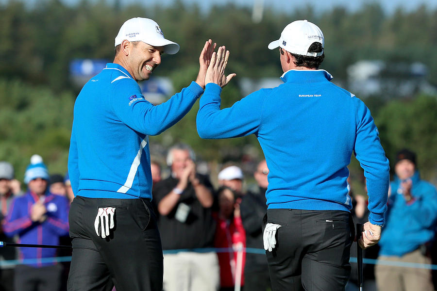 Afternoon Foursomes - 2014 Ryder Cup #5 Photograph by Andrew Redington
