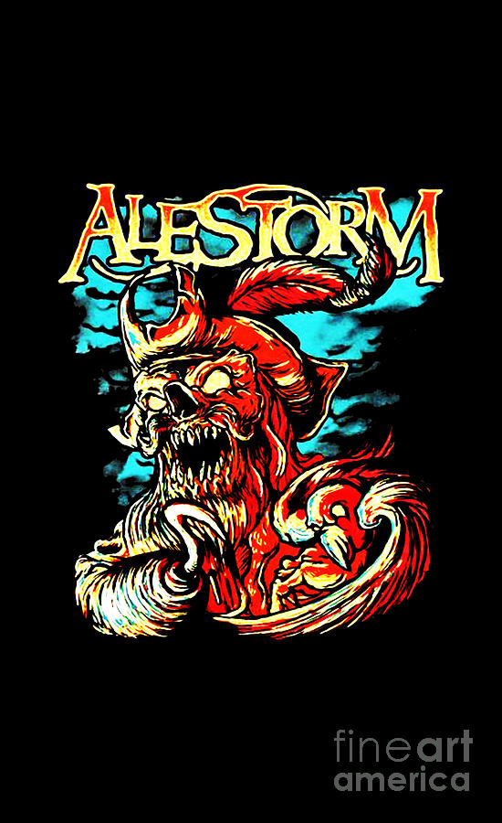 Alestorm Band Ceramic Art by Rain Store - Fine Art America