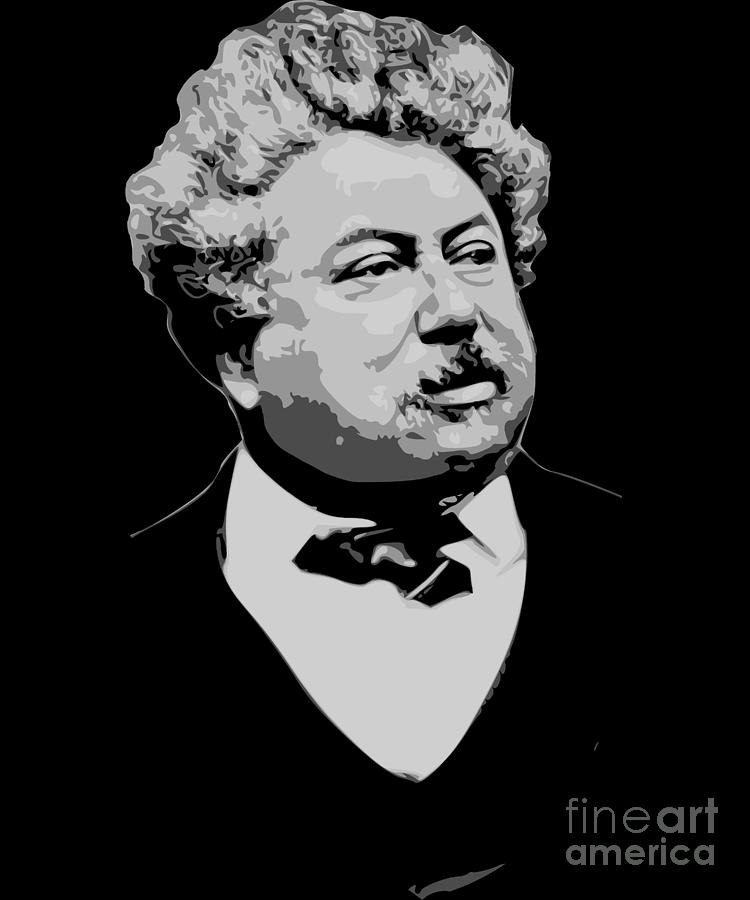 Alexandre Dumas Digital Art by Filip Schpindel - Fine Art America