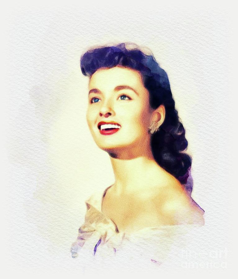 Ann Blyth, Movie Legend Painting by Esoterica Art Agency - Pixels