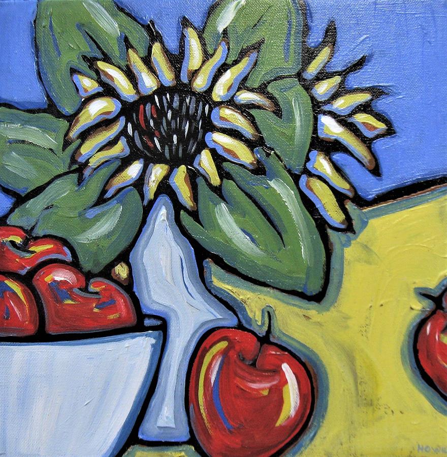 5 Apples Painting