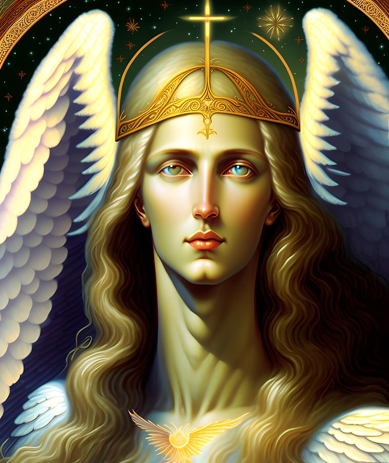 Archangel Gabriel - Angel of Beauty and Harmony, Generative AI I ...