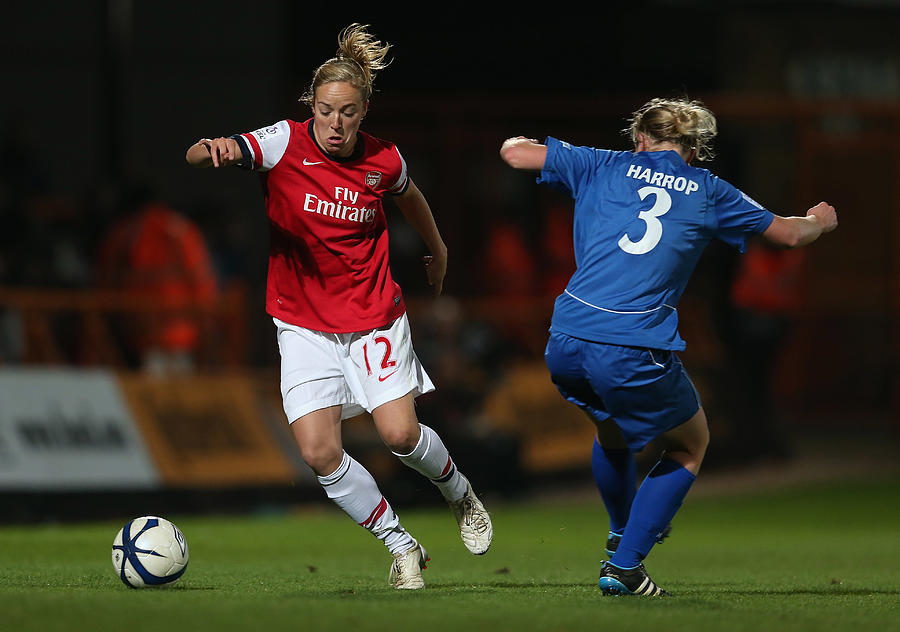 Arsenal Ladies FC v Birmingham City Ladies FC - The FA WSL Continental Cup Final #5 Photograph by Julian Finney