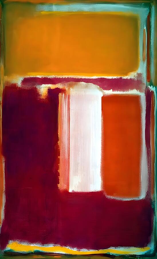 Abstract Painting - Artwork By Mark Rothko, Expressionism, Colors #5 by Mark Rothko