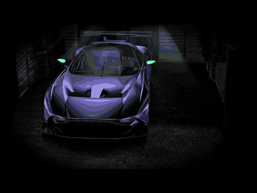 Aston Martin Vulcan #5 Digital Art by Thespeedart Aston Martin Vulcan #5 Digital Art by Thespeedart
