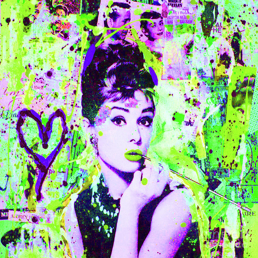 Audrey Hepburn People #5 Painting by Kathleen Artist PRO