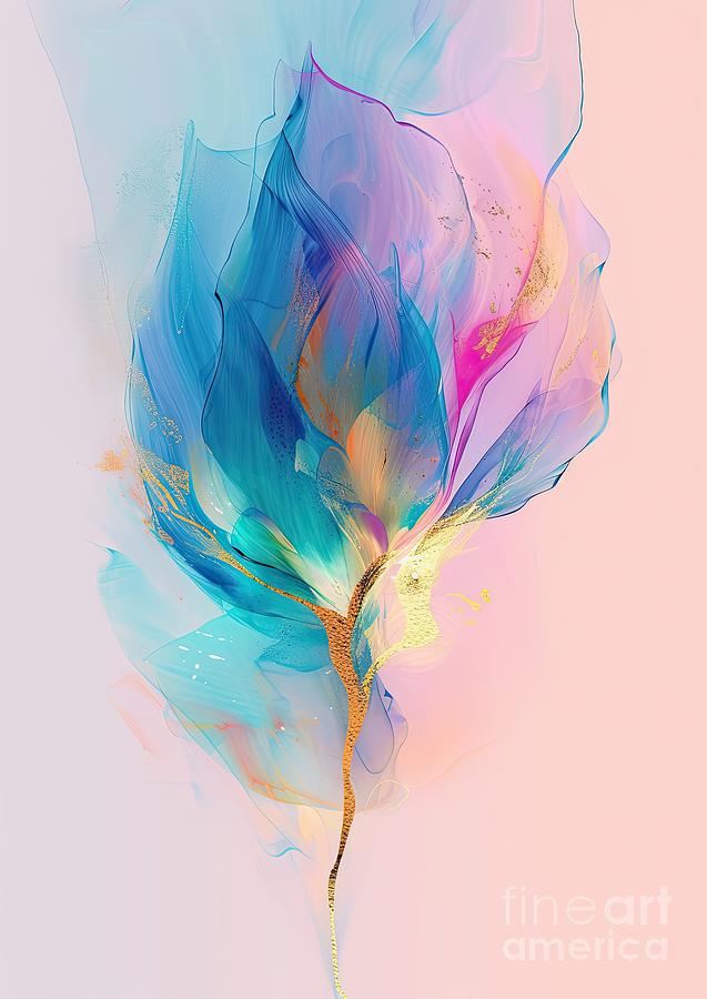 Aurora Bloom Digital Art