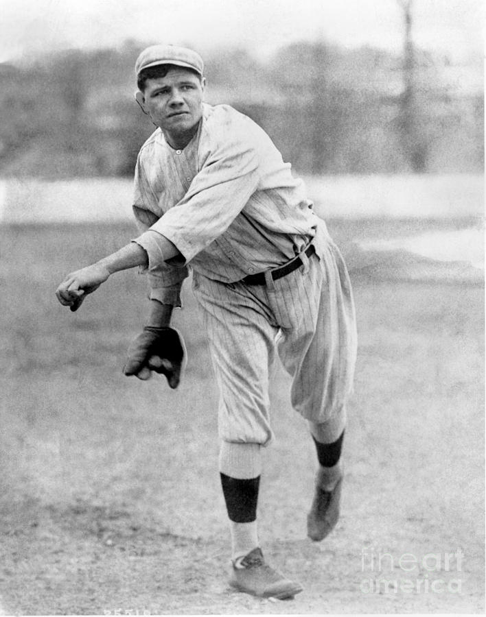 Babe Ruth #5 Photograph by National Baseball Hall Of Fame Library