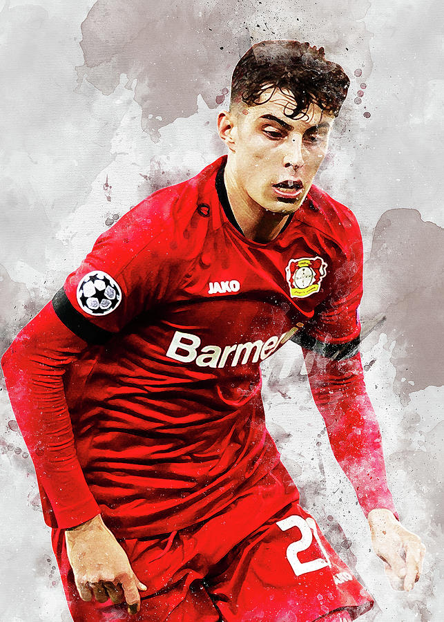 Ball Kai Havertz Kaihavertz Kai Havertz Kai Havertz Digital Art by ...