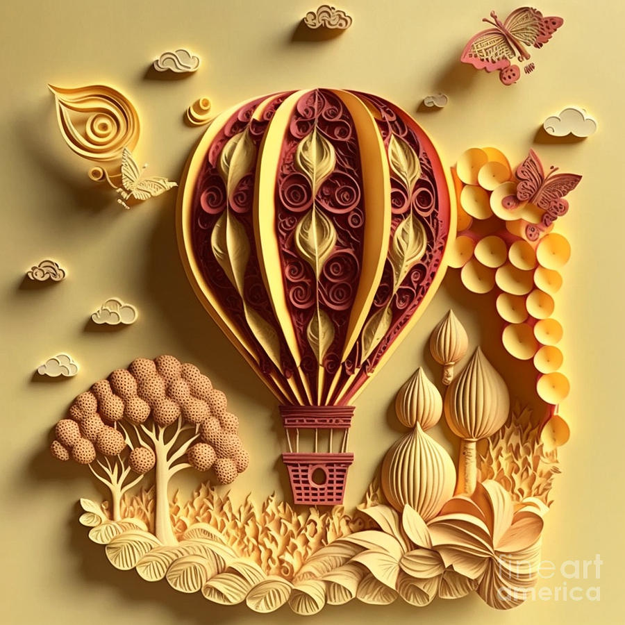 Balloons Digital Art by Jay Schankman Balloons Digital Art by Jay Schankman