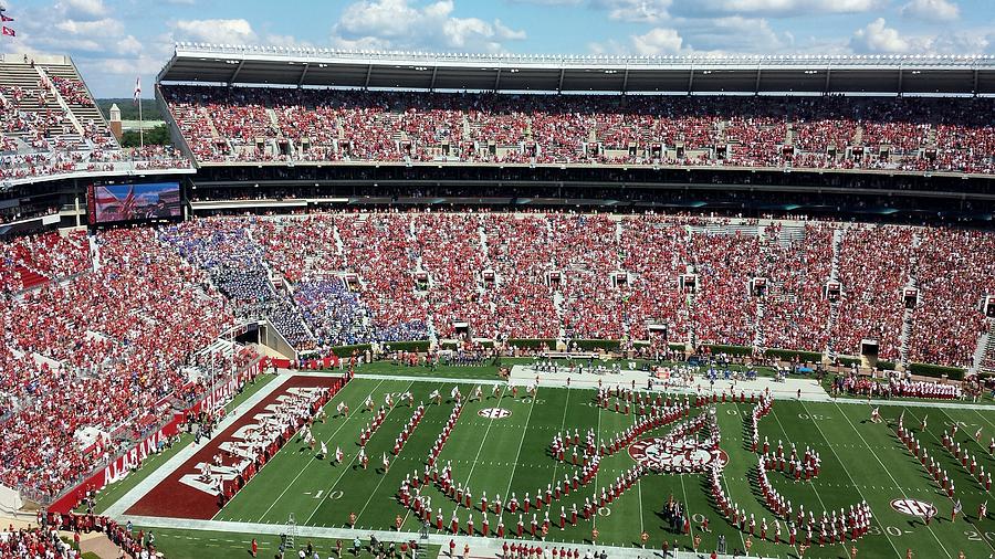 Bama Script A #5 Photograph by Kenny Glover