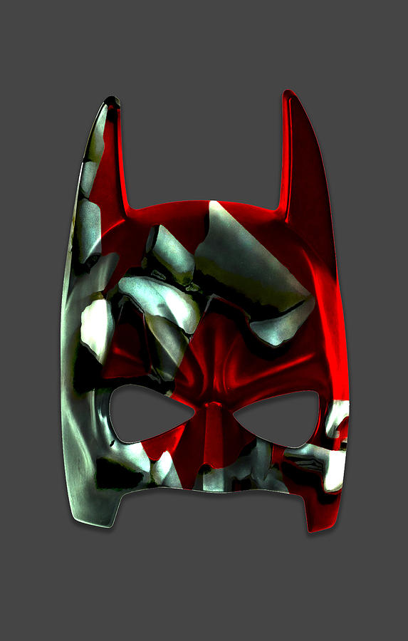 The Dark Knight Mixed Media - Batman  #5 by Marvin Blaine