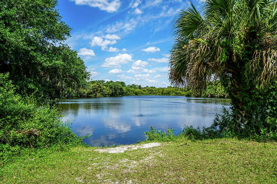 Water Photograph - Beautiful Calm Waters by Ric Schafer Water Photograph - Beautiful Calm Waters by Ric Schafer