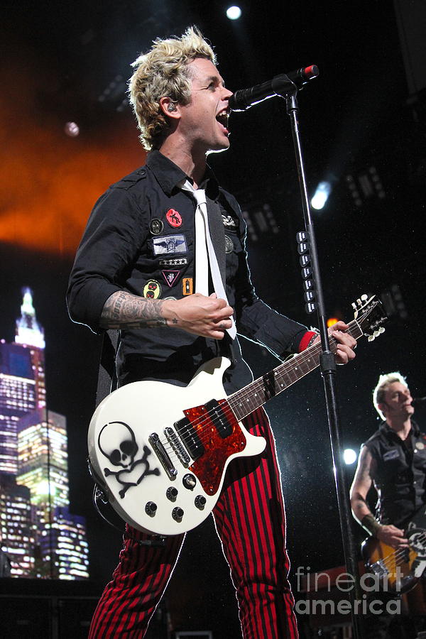 Billie Joe Armstrong - Green Day Photograph by Concert Photos - Fine ...