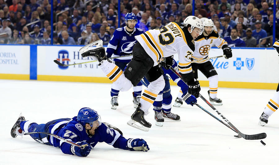 Boston Bruins v Tampa Bay Lightning - Game Five #5 Photograph by Mike Ehrmann