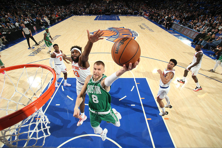 Boston Celtics v New York Knicks #5 Photograph by Nathaniel S. Butler