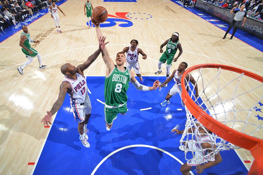Boston Celtics v Philadelphia 76ers #5 Photograph by Jesse D. Garrabrant