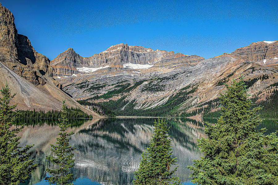 Bow Lake, Jasper NP #5 Photograph by Bill Whitley - Fine Art America