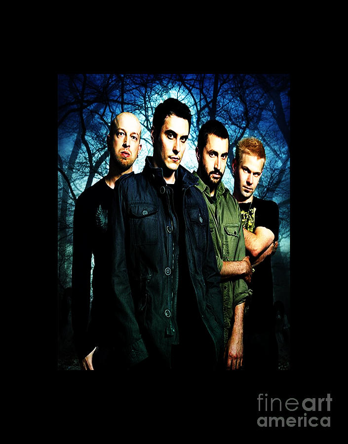 Breaking Benjamin band American rock band Mixed Media by Simpson Anand ...