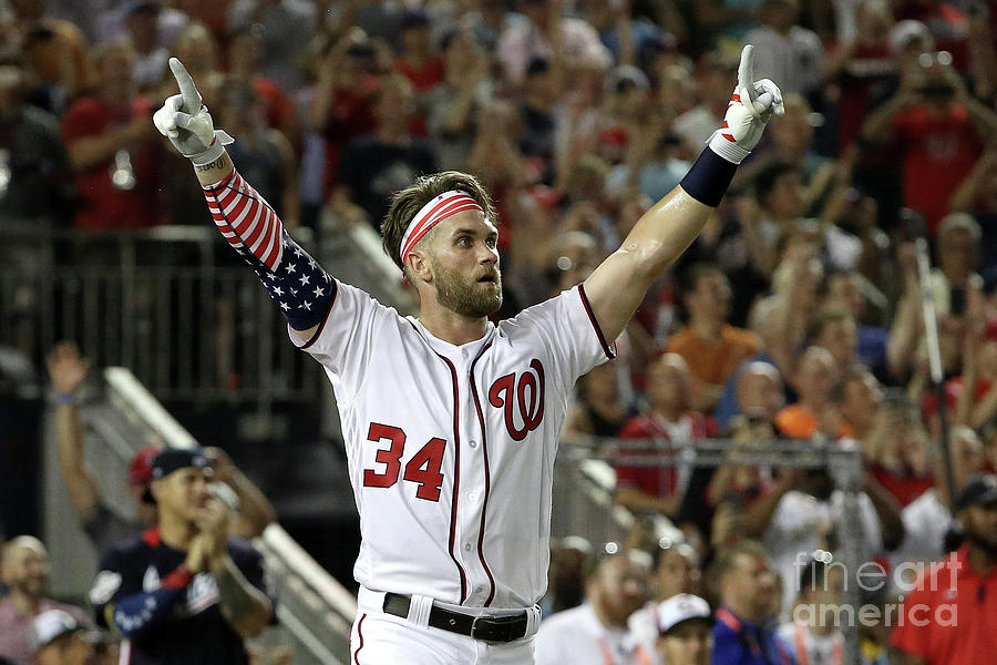 Bryce Harper Photograph by Patrick Smith