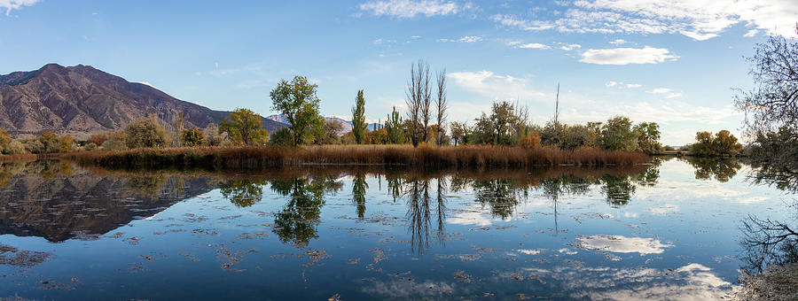 Burraston Ponds Panorma Photograph by K Bradley Washburn