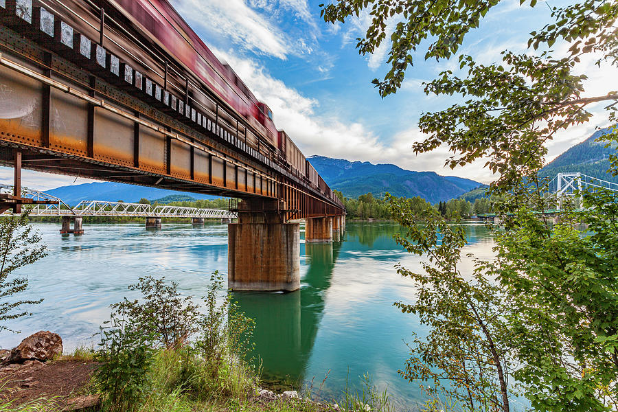 Canadian Rockies - Revelstoke to Banff on Transcanada Highway. #3 Photograph by Tommy Farnsworth
