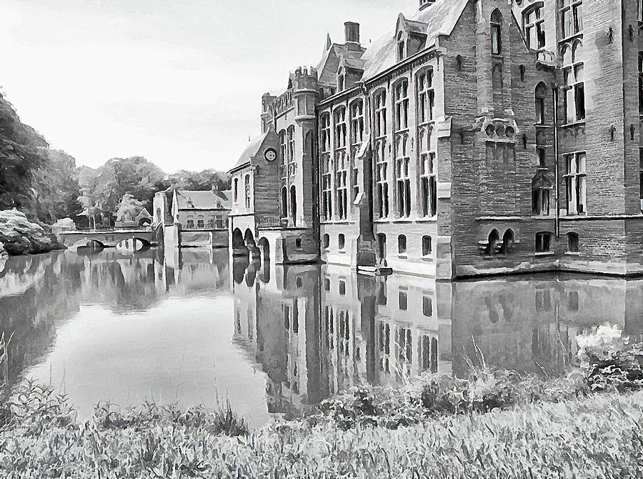 Castle Ten Berghe - Brugge #5 Digital Art by Joseph Hendrix