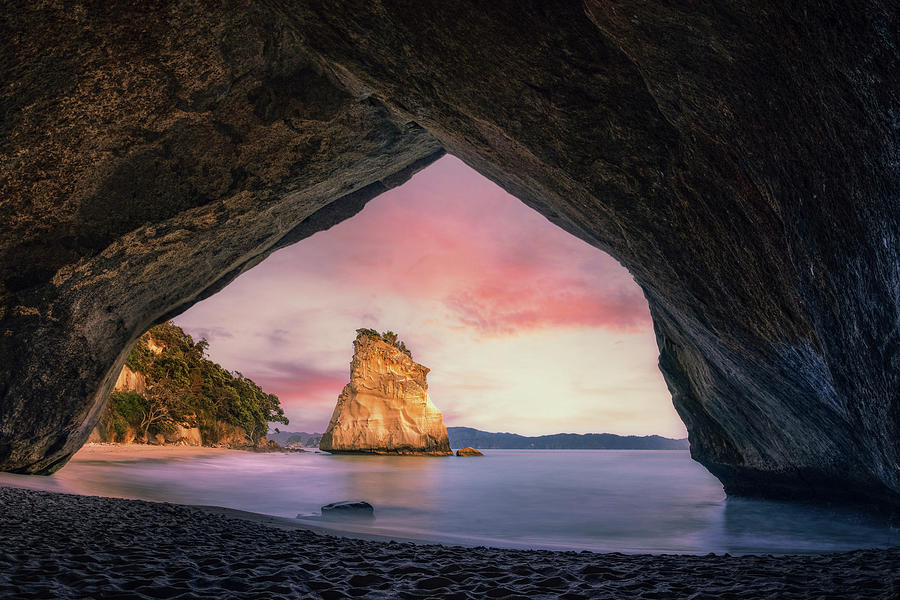 Cathedral Cove - New Zealand #5 Photograph by Joana Kruse