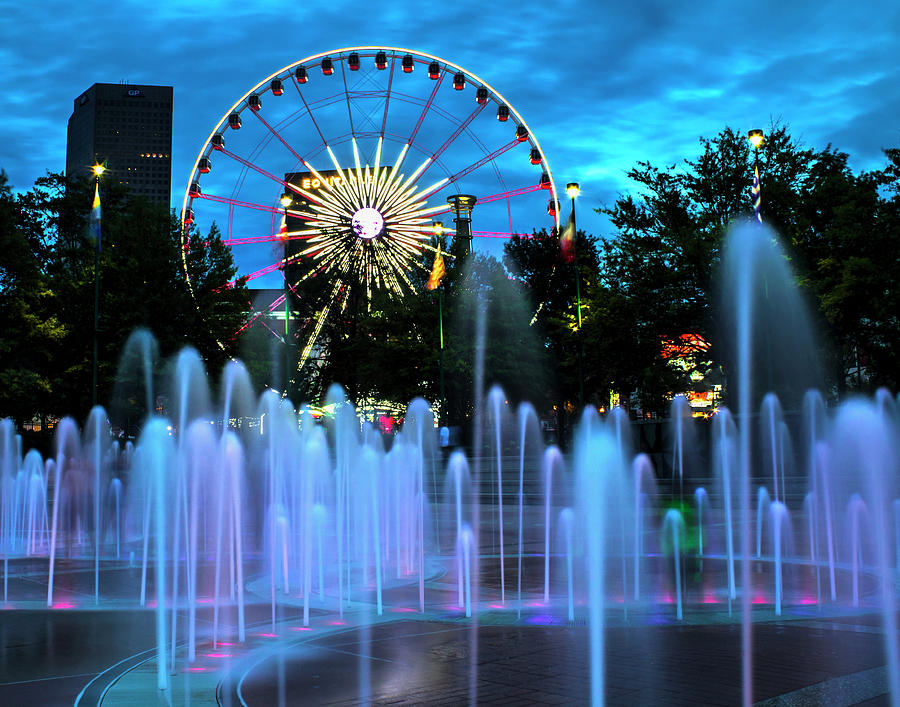 Centennial Olympic Park Photograph by Mark Chandler - Fine Art America