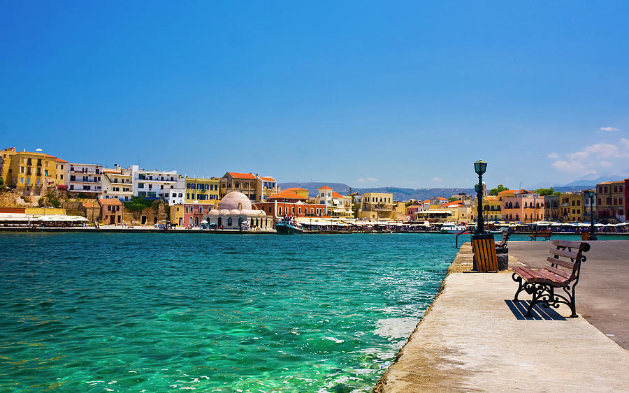 Chania Photograph by Halina Jasinska - Fine Art America