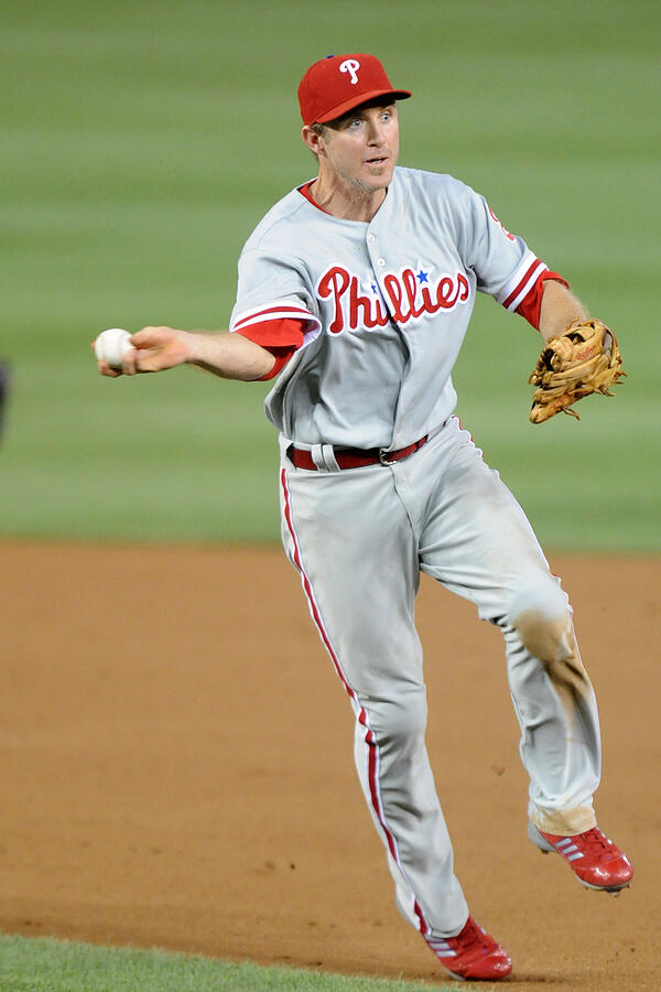 Chase Utley #5 Photograph by Mitchell Layton