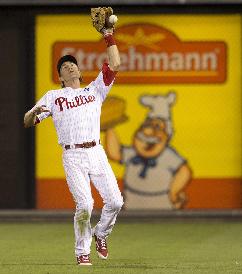 Chase Utley #5 Photograph by Mitchell Leff