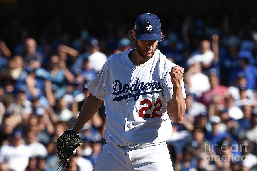 Clayton Kershaw Photograph by Kevork Djansezian Clayton Kershaw Photograph by Kevork Djansezian