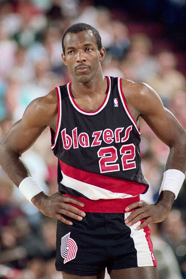 Clyde Drexler #5 Photograph by Rocky Widner