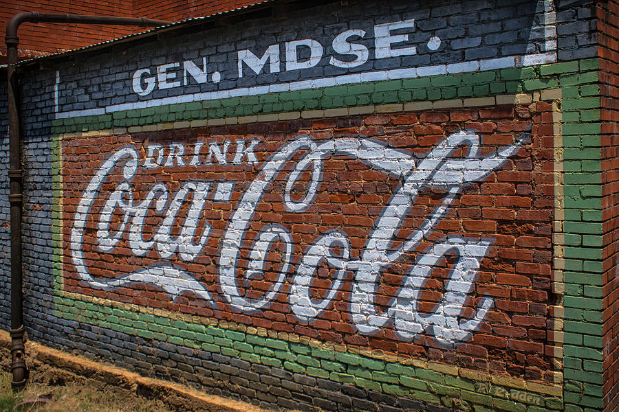 Coca-Cola Mural #5 Photograph by Mark Chandler - Pixels