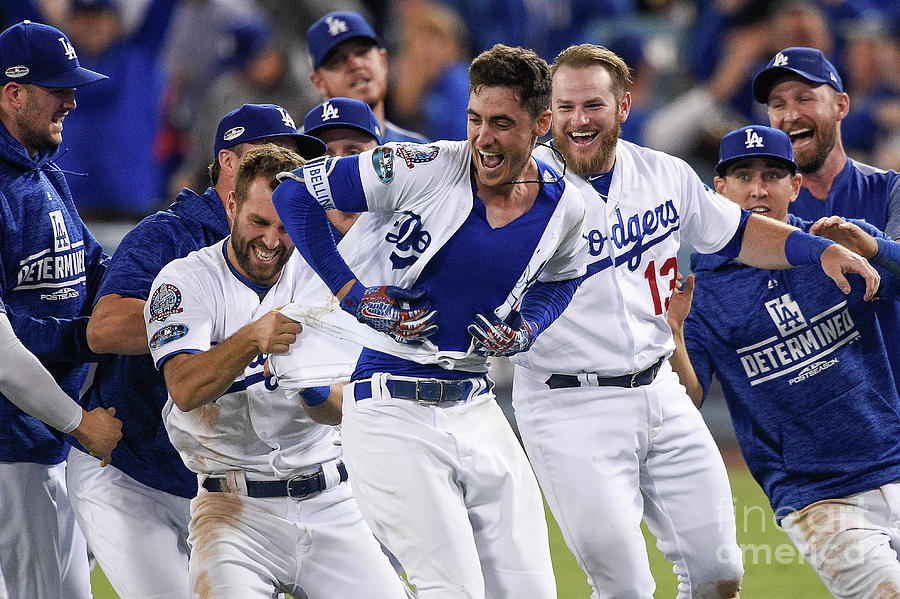Cody Bellinger Photograph by Kevork Djansezian Cody Bellinger Photograph by Kevork Djansezian