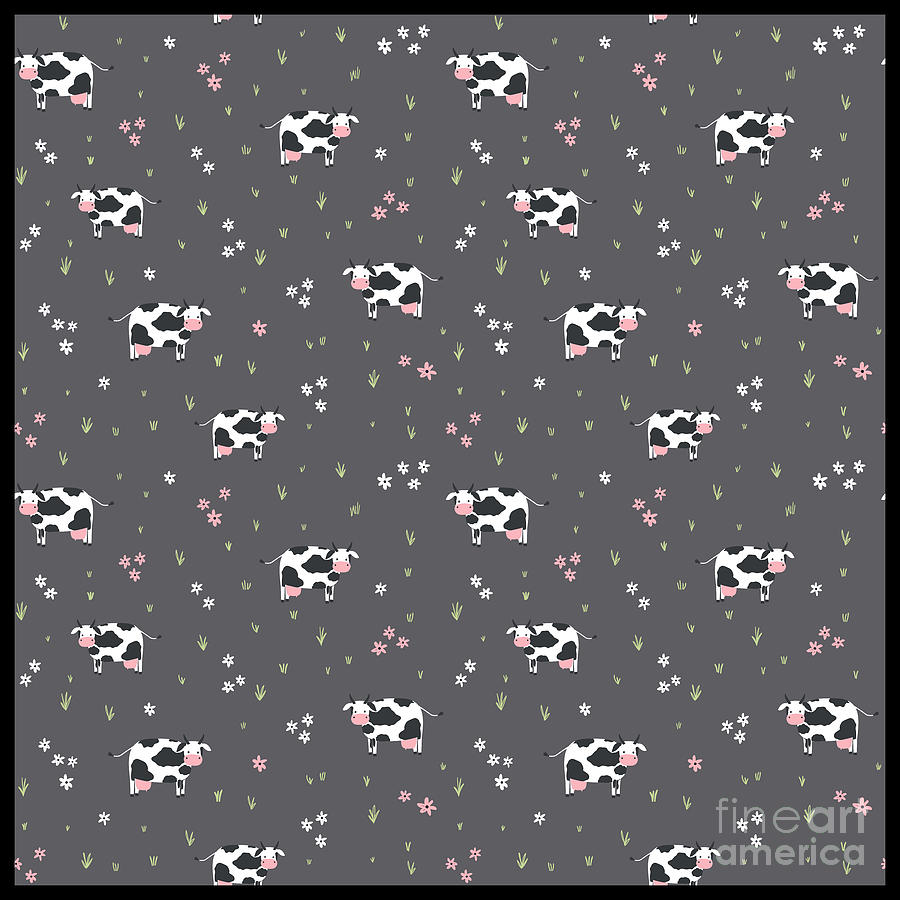 Cow Pattern Cow Spots Farm Farmer Animal Milk Fleece Blanket by Mister Tee  - Pixels