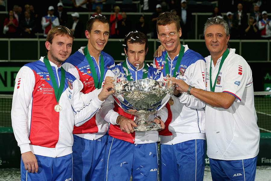 Czech Republic v Spain - Davis Cup World Group Final - Day Three #5 Photograph by Clive Brunskill