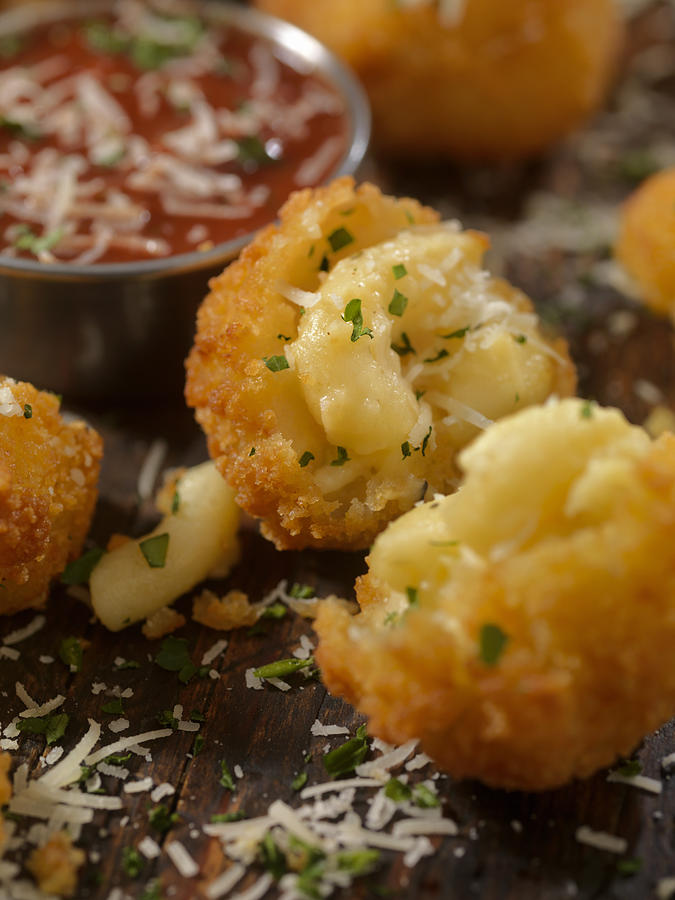 Deep Fried Macaroni and Cheese Balls #5 Photograph by LauriPatterson