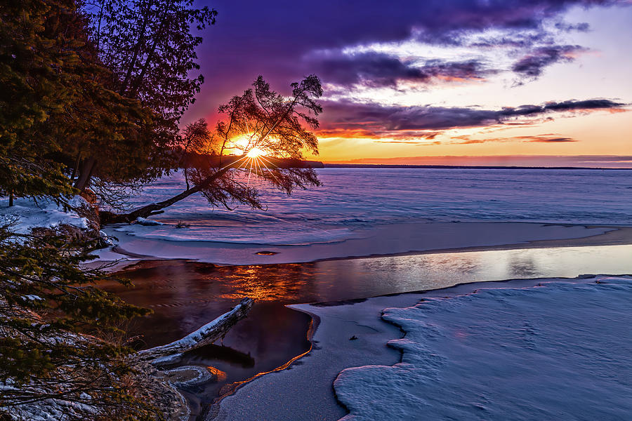 5 Degree Sunrise Photograph by Joe Holley
