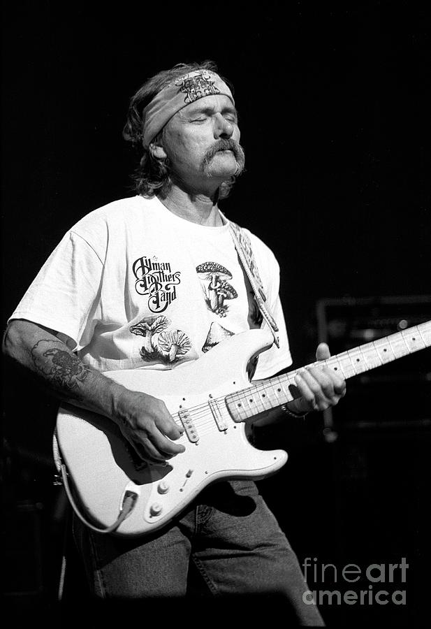 Singer Photograph - Dickey Betts - Allman Brothers Band #5 by Concert Photos