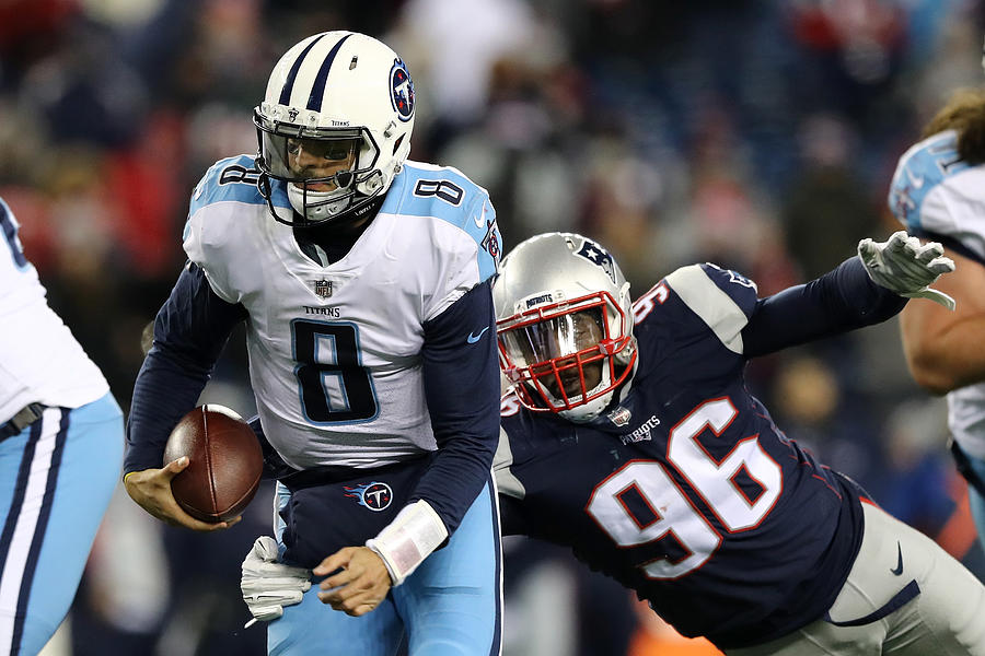 Divisional Round - Tennessee Titans v New England Patriots #5 Photograph by Elsa