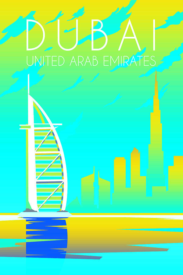 Dubai #5 Digital Art by Celestial Images